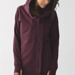Lululemon Wrap Up Jacket
Heathered Bordeaux Drama